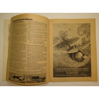 Der Deutsche Sportflieger, Nr.8, agosto de 1940, Zeitschrift für die gesamte Luftfahrt.. Espenlaub militaria